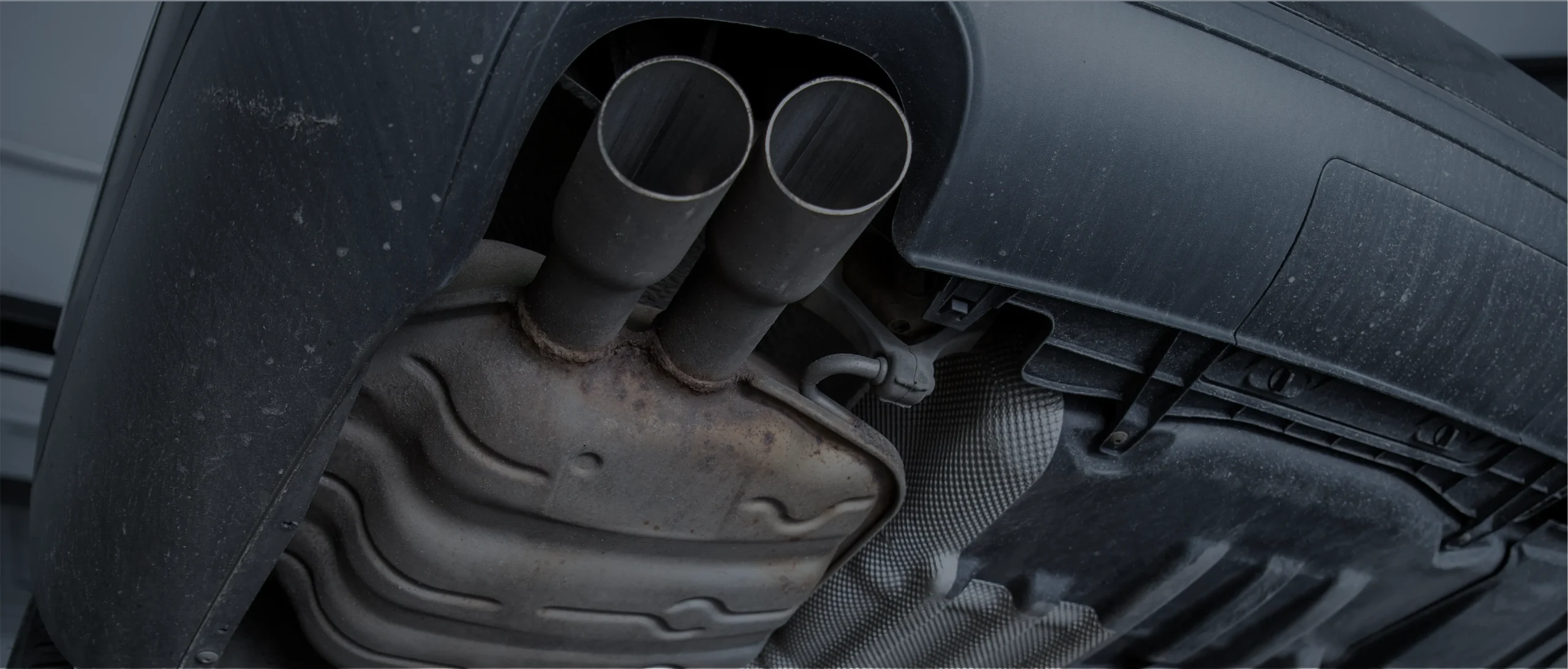 Up Close Car Exhaust